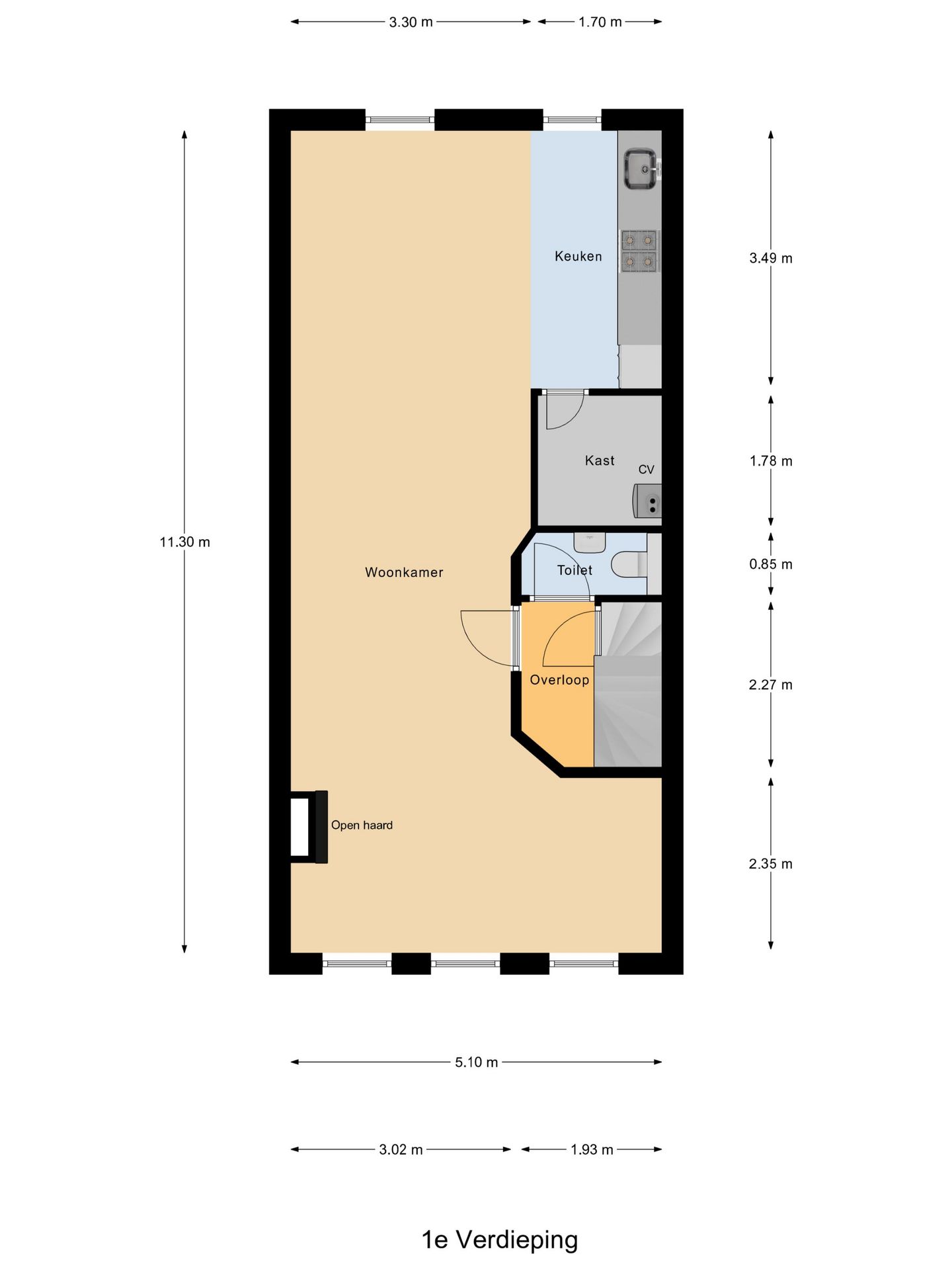 Foto 25 van Zwart Janstraat 88-B02
