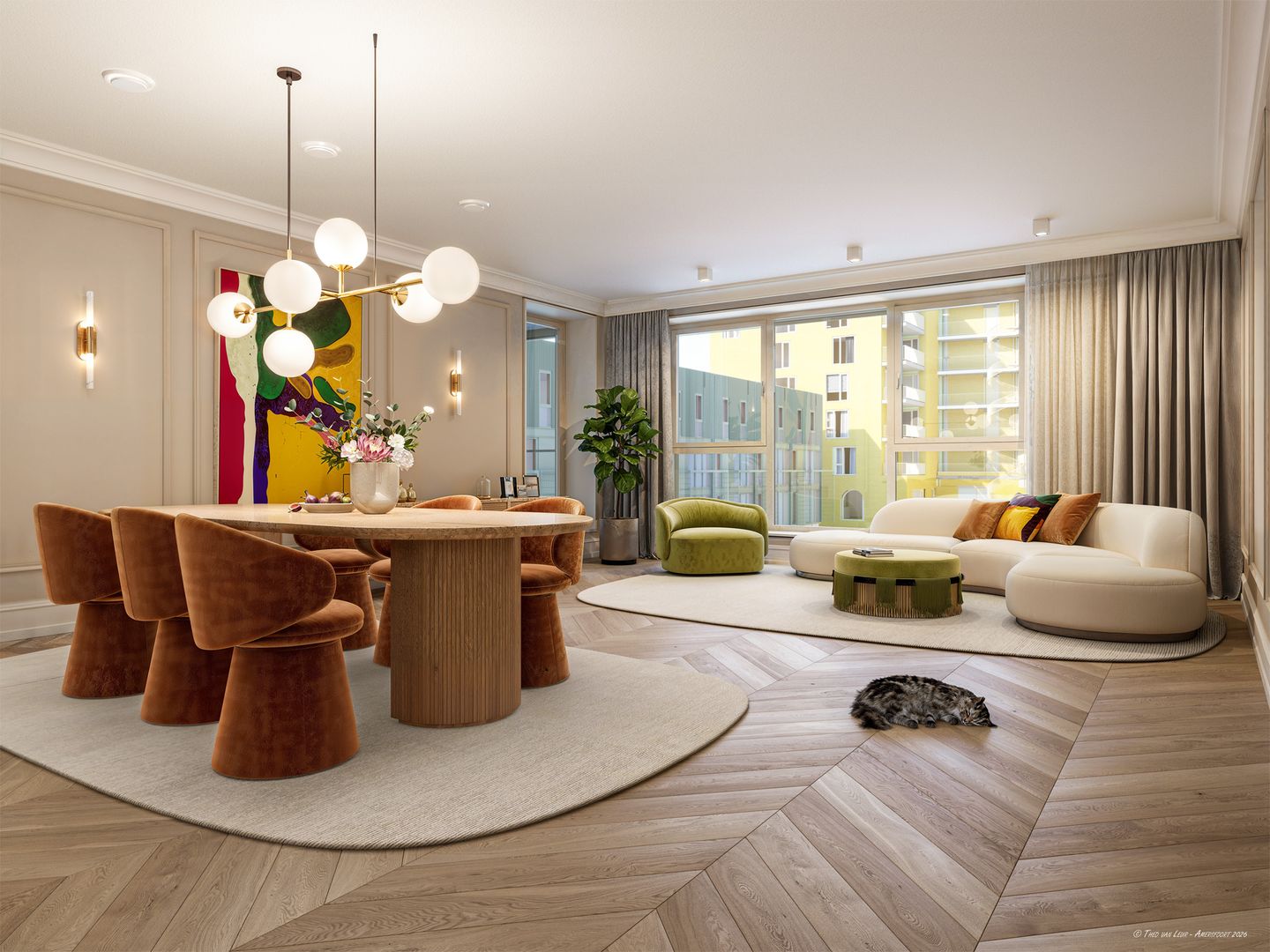 Foto 1 van Scarlet | 4-kamer appartement (Bouwnr. 684)