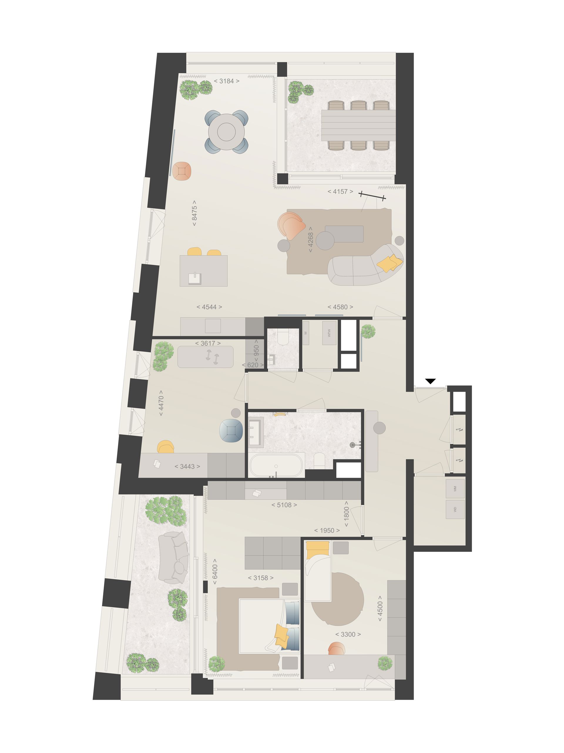 Foto 3 van Scarlet | 4-kamer appartement (Bouwnr. 638)