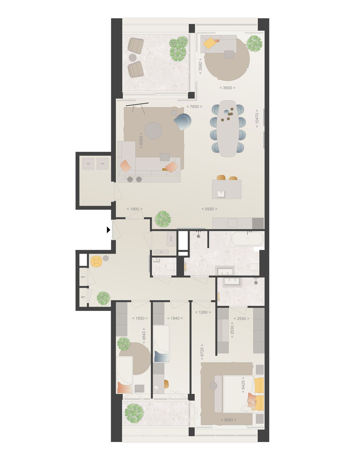 Foto 4 van Scarlet | 4-kamer appartement (Bouwnr. 656)