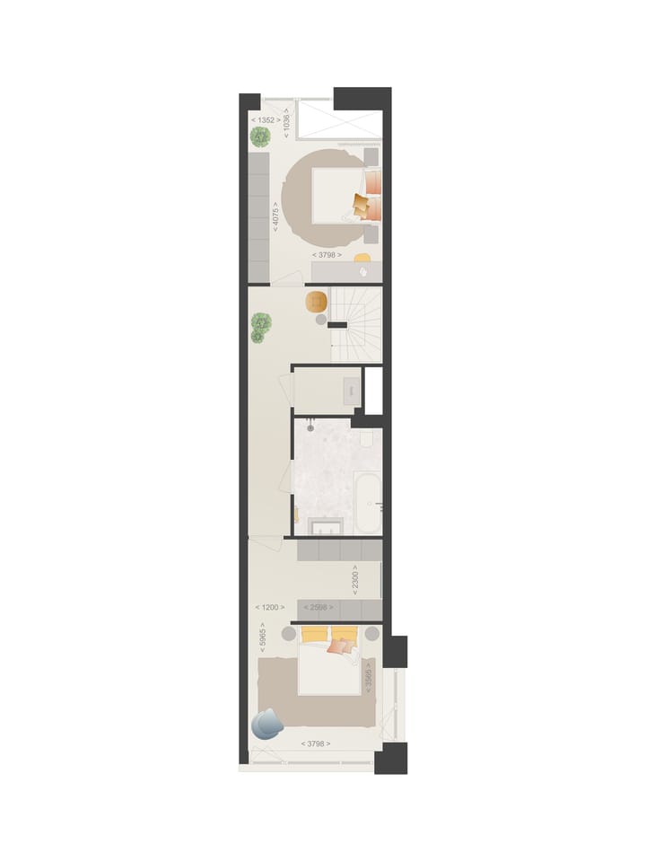 Foto 5 van Scarlet | 2-laags | 3-kamer appartement (Bouwnr. 632)