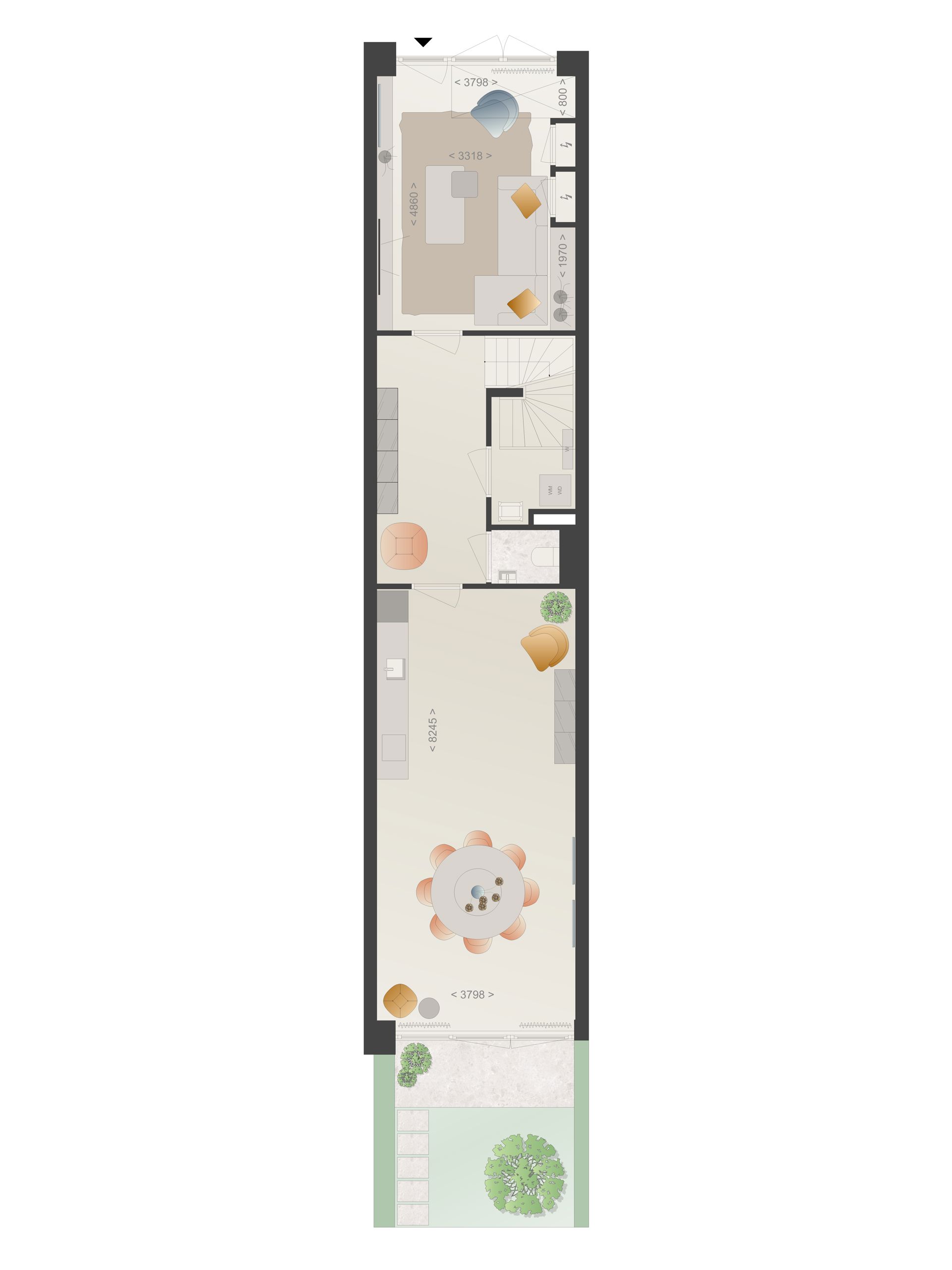 Foto 3 van Scarlet | 2-laags | 3-kamer appartement (Bouwnr. 631)