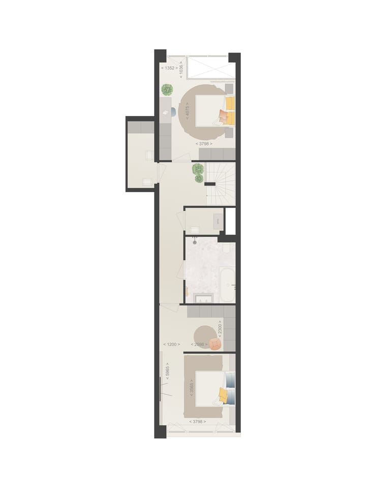 Foto 4 van Scarlet | 2-laags | 3-kamer appartement (Bouwnr. 631)