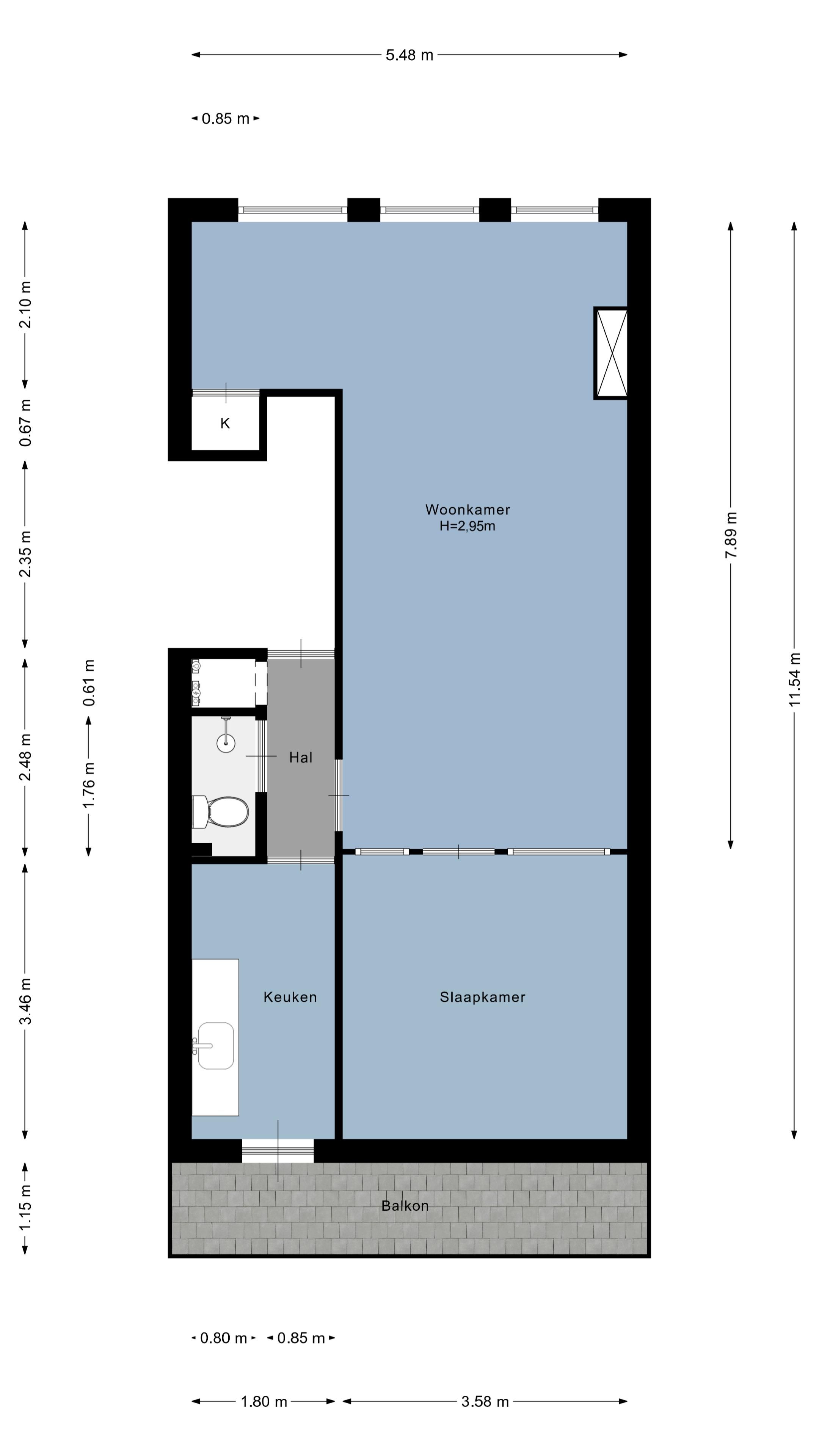 Foto 30 van Zaagmolenstraat 43-A01