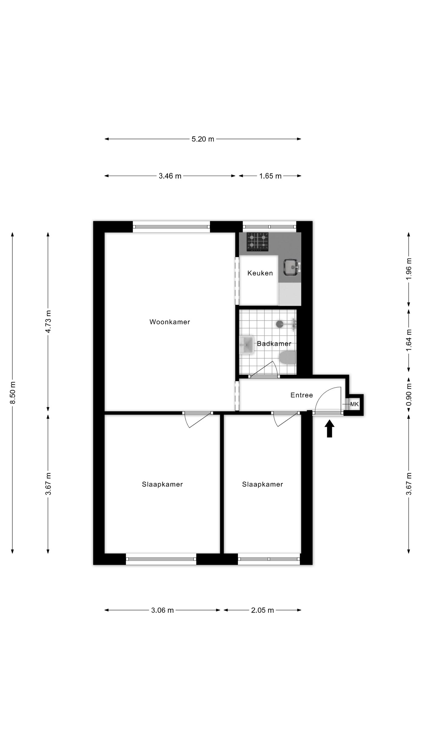 Foto 10 van Schoklandsestraat 3-B