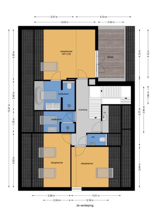 Foto 38 van Johan de Wittstraat 5-B