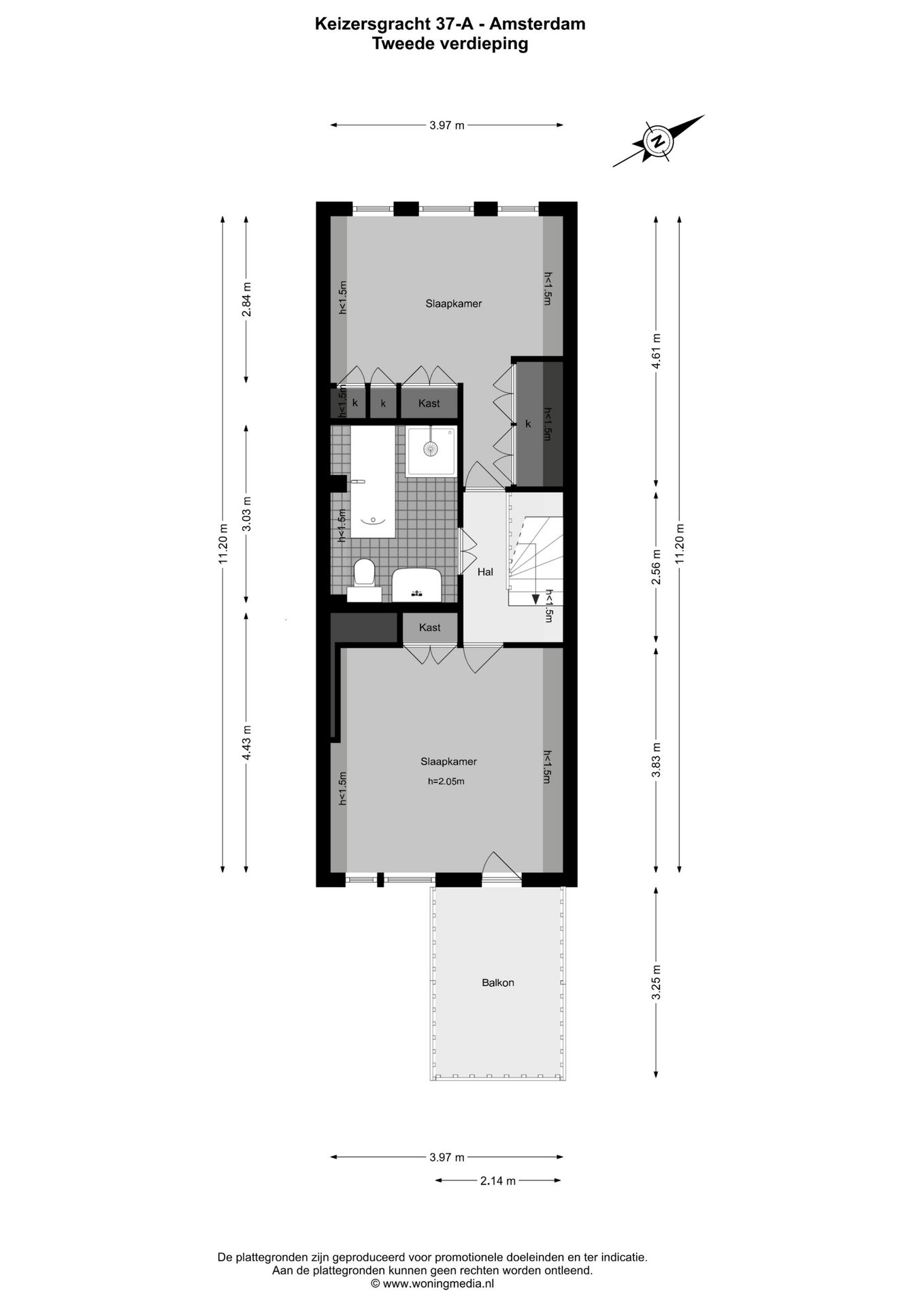 Foto 30 van Keizersgracht 37-A