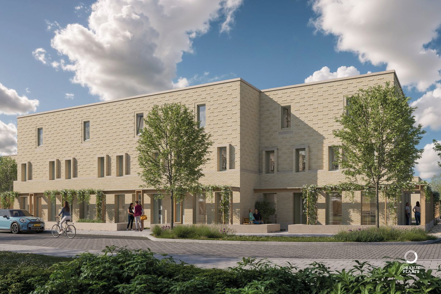 Foto 1 van Drielaagse tussenwoning 4.2m breed (Bouwnr. Bwnr.15)