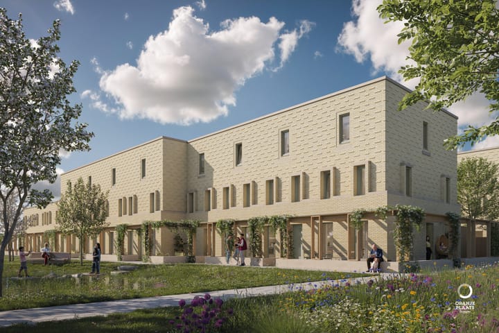 Drielaagse tussenwoning 5.4m breed (Bouwnr. Bwnr.18)