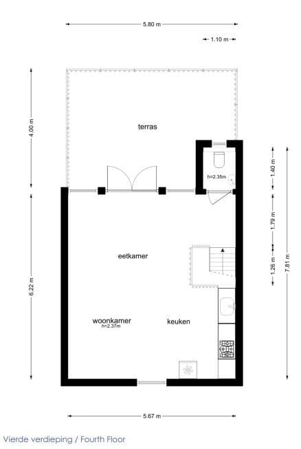 Foto 33 van Orteliusstraat 136-3