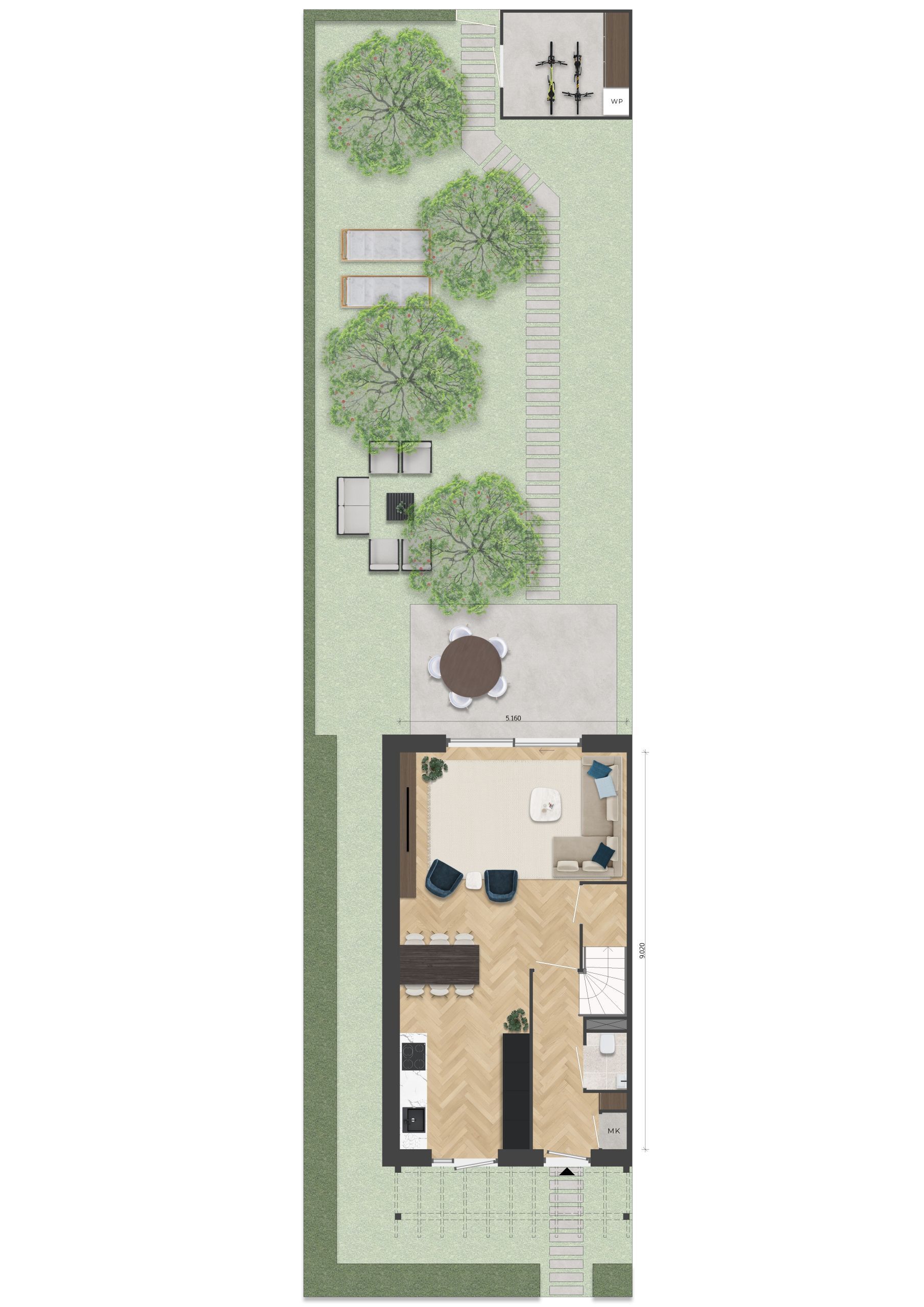 Foto 3 van Hoekwoning (Bouwnr. 33)