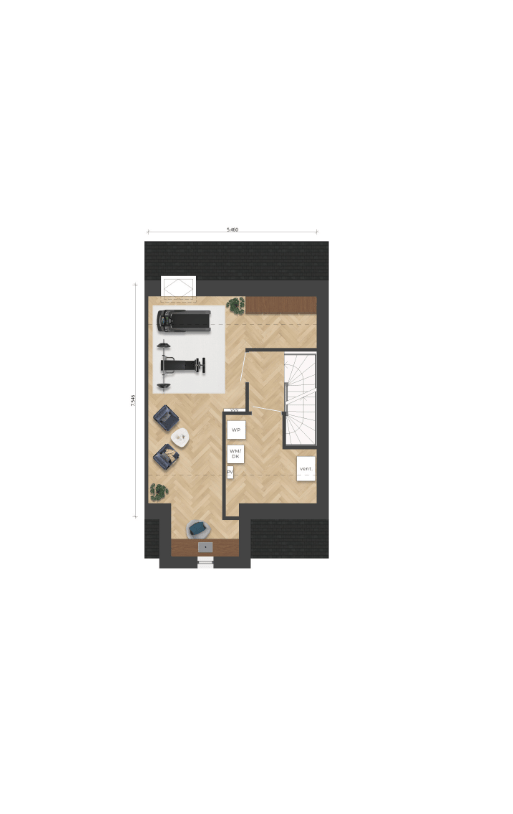 Foto 5 van Hoekwoning (Bouwnr. 45)