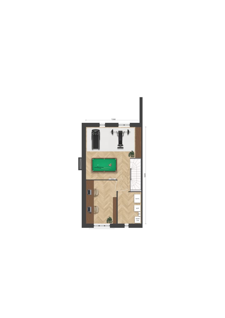 Foto 4 van Tussenwoning (Bouwnr. 60)