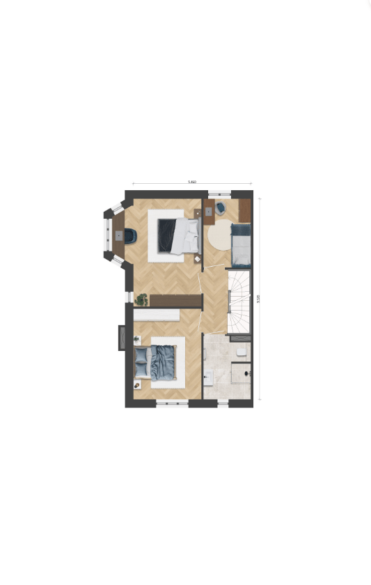 Foto 3 van Hoekwoning (Bouwnr. 39)
