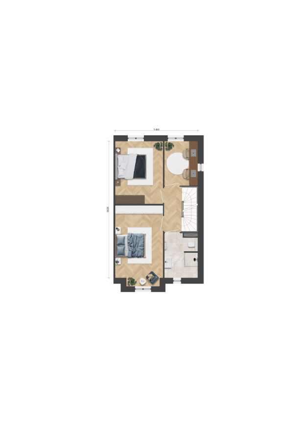Foto 4 van Hoekwoning (Bouwnr. 45)
