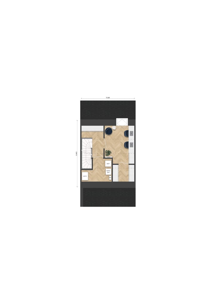 Foto 5 van Tussenwoning (Bouwnr. 62)