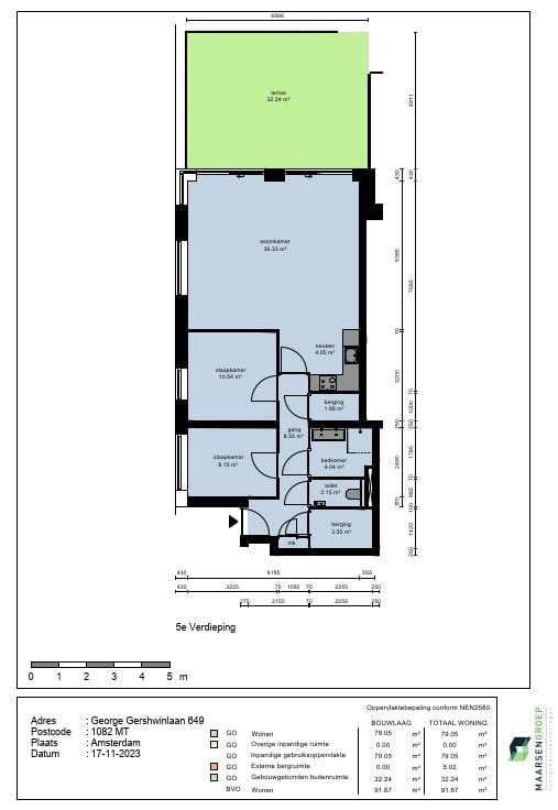 Appartement te huur: George Gershwinlaan 649, Amsterdam