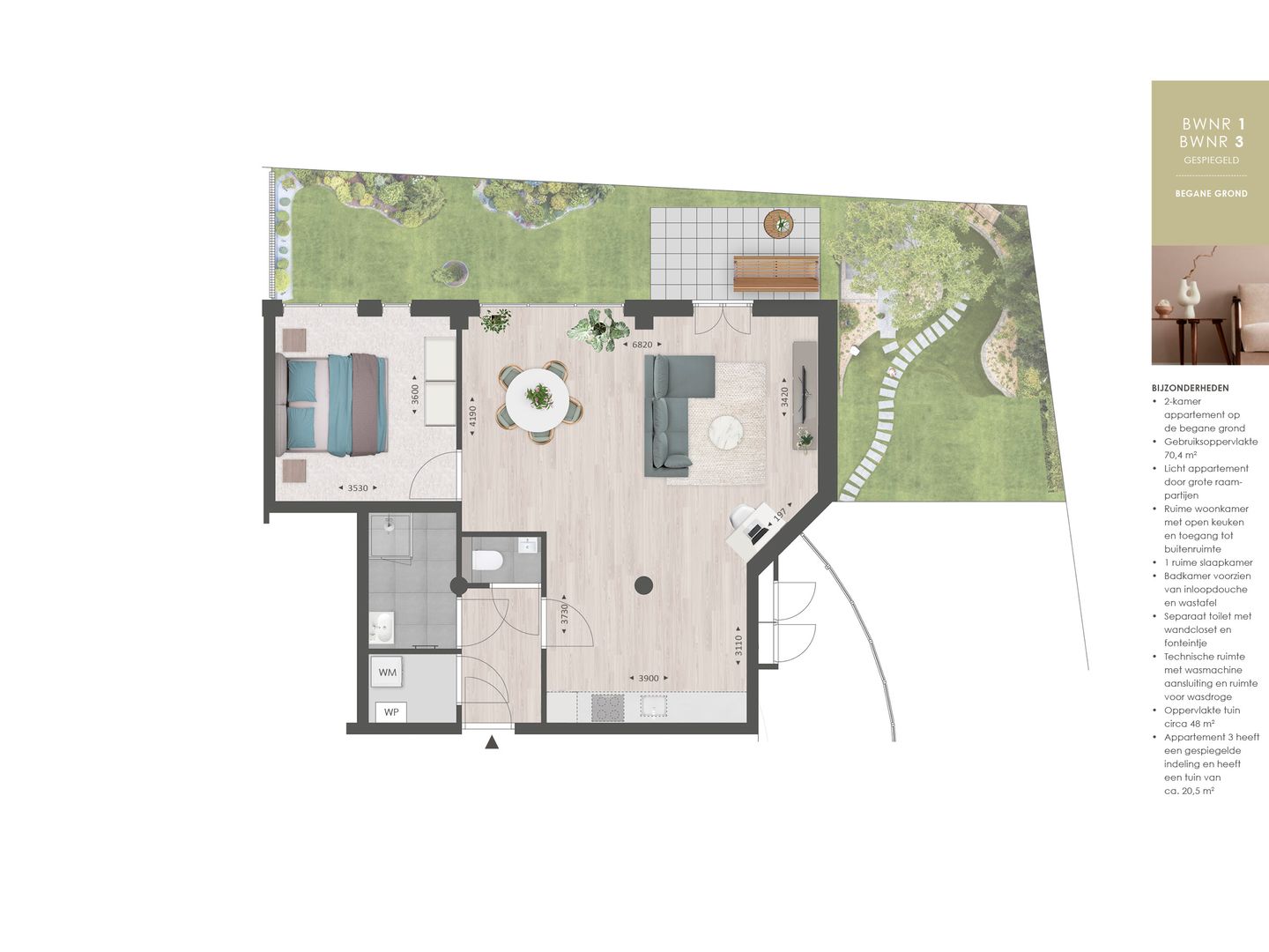 Foto 4 van Appartement | Type A (Bouwnr. 3)
