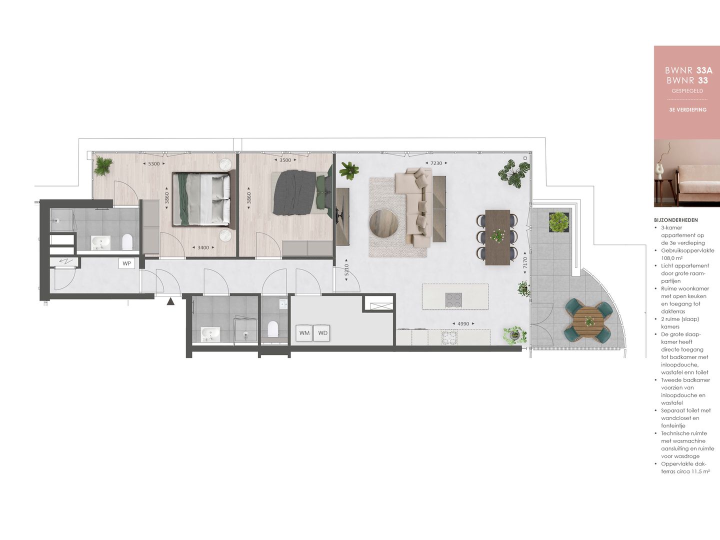 Foto 4 van Appartement | Type B (Bouwnr. 33)