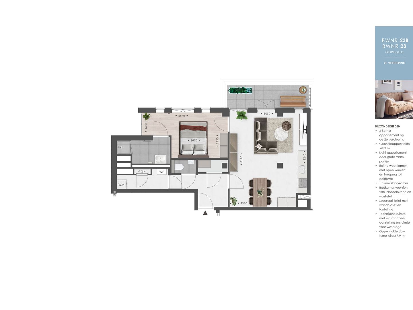 Foto 4 van Appartement | Type A (Bouwnr. 23)