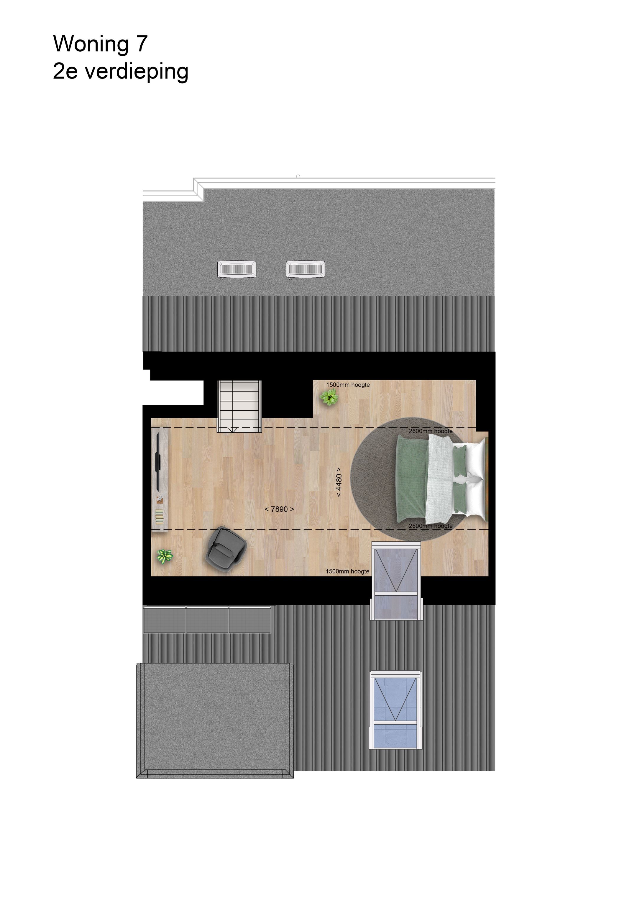 Foto 9 van Appartementen (Bouwnr. 7)