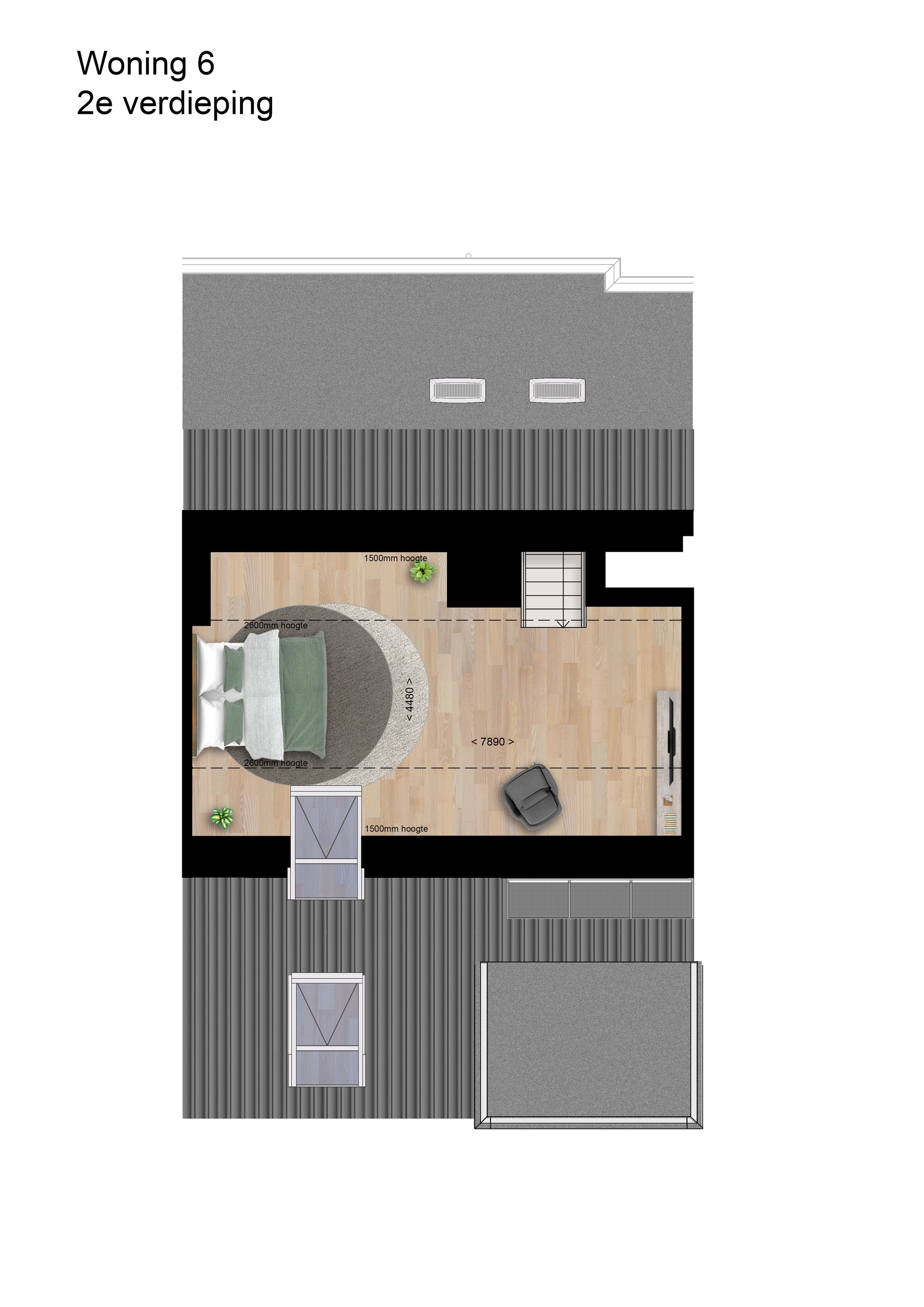 Foto 9 van Appartementen (Bouwnr. 6)