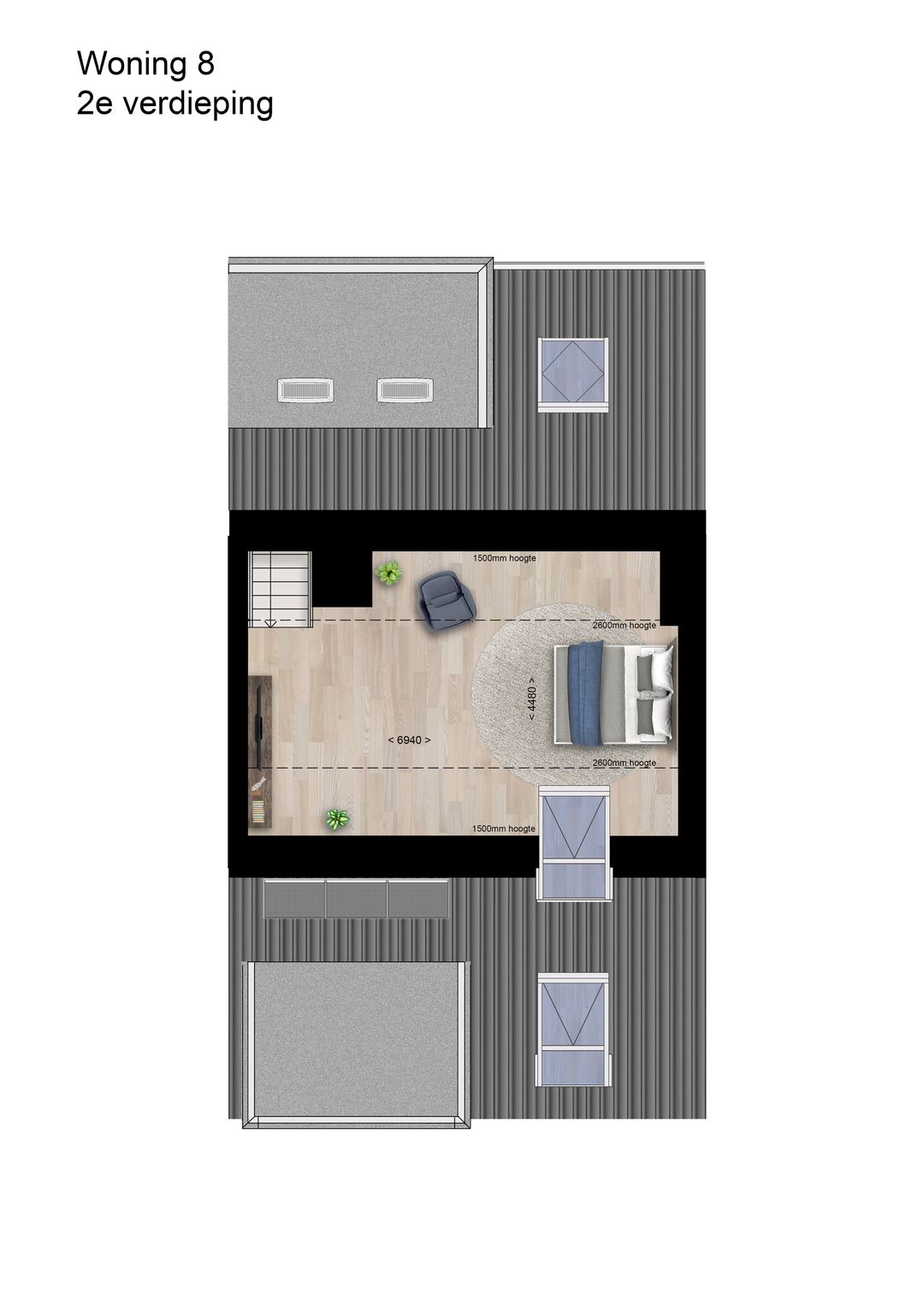 Foto 7 van Appartementen (Bouwnr. 8)