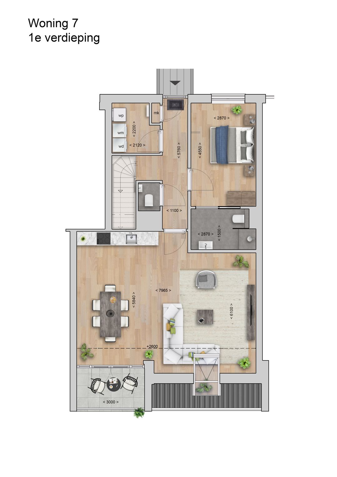 Foto 7 van Appartementen (Bouwnr. 7)