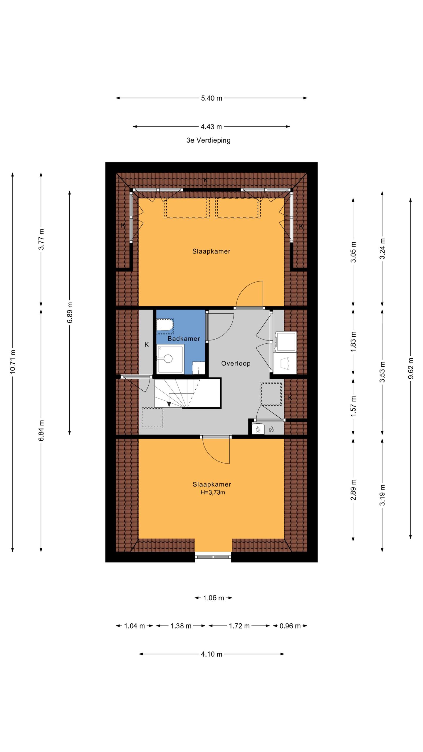 Foto 40 van Riouwstraat 44-A