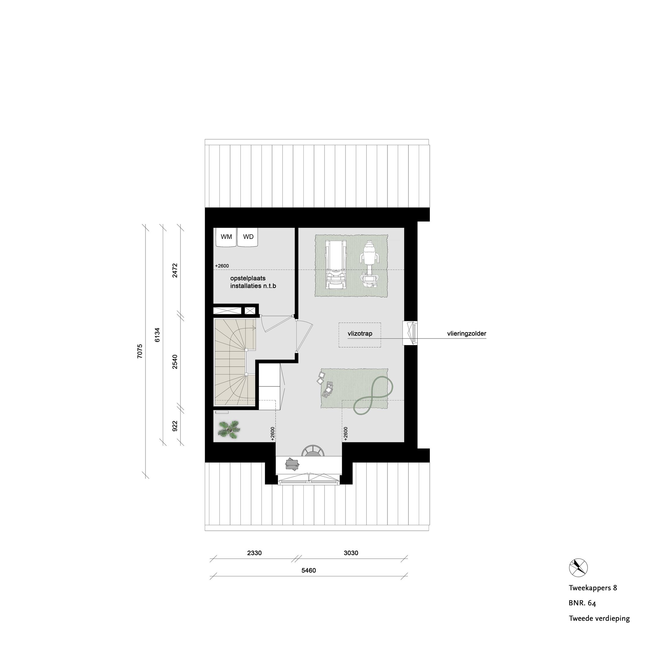 Foto 6 van Duo Domus type 8 (Bouwnr. 39)
