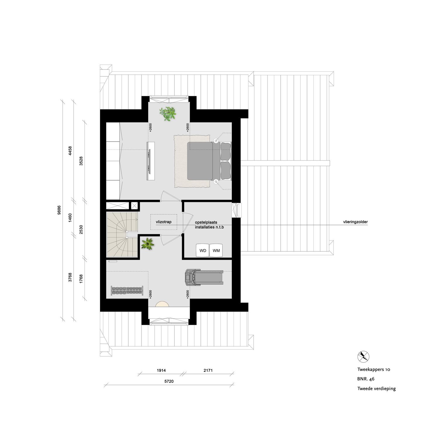 Foto 5 van Duo Domus type 10 (Bouwnr. 59)