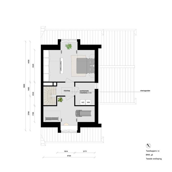 Foto 5 van Duo Domus type 10 (Bouwnr. 58)