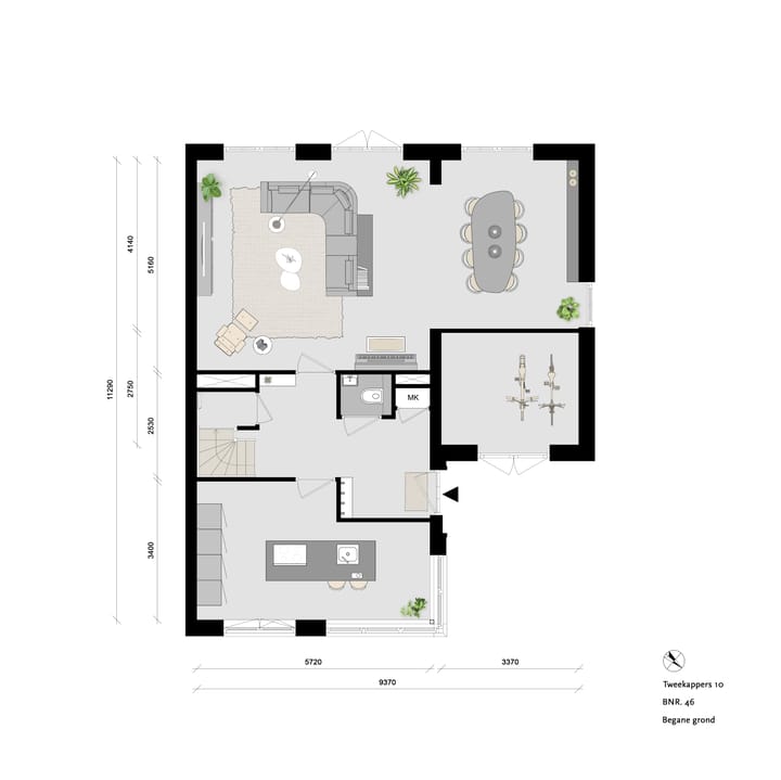 Foto 3 van Duo Domus type 10 (Bouwnr. 59)