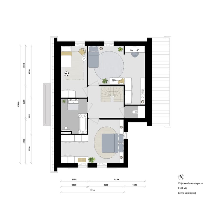 Foto 5 van Domus Maxima type 11 (Bouwnr. 1)