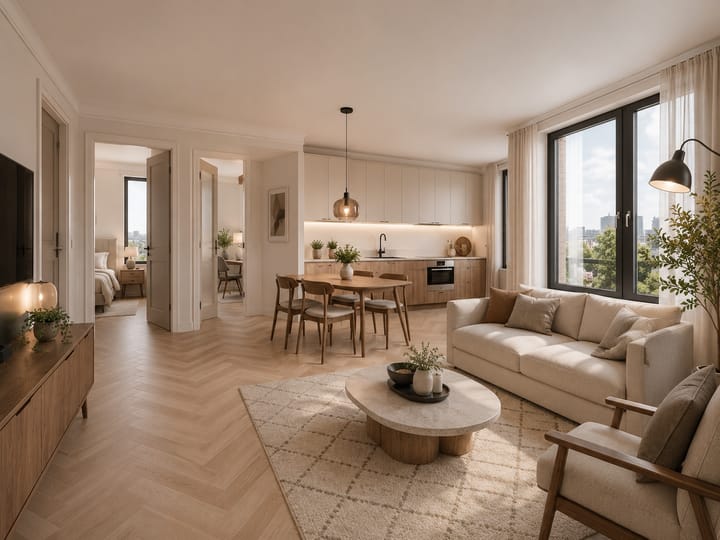 Foto 5 van Drie kamer appartement (Bouwnr. 13)