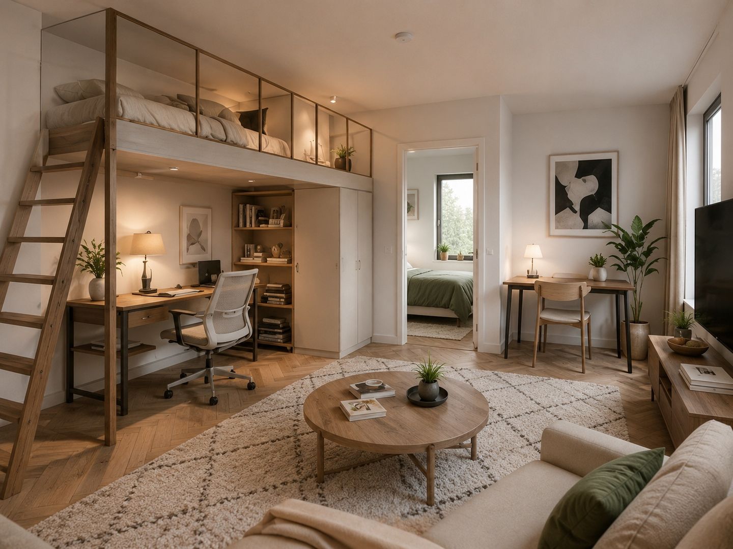 Foto 4 van Twee kamer appartement (Bouwnr. 39)