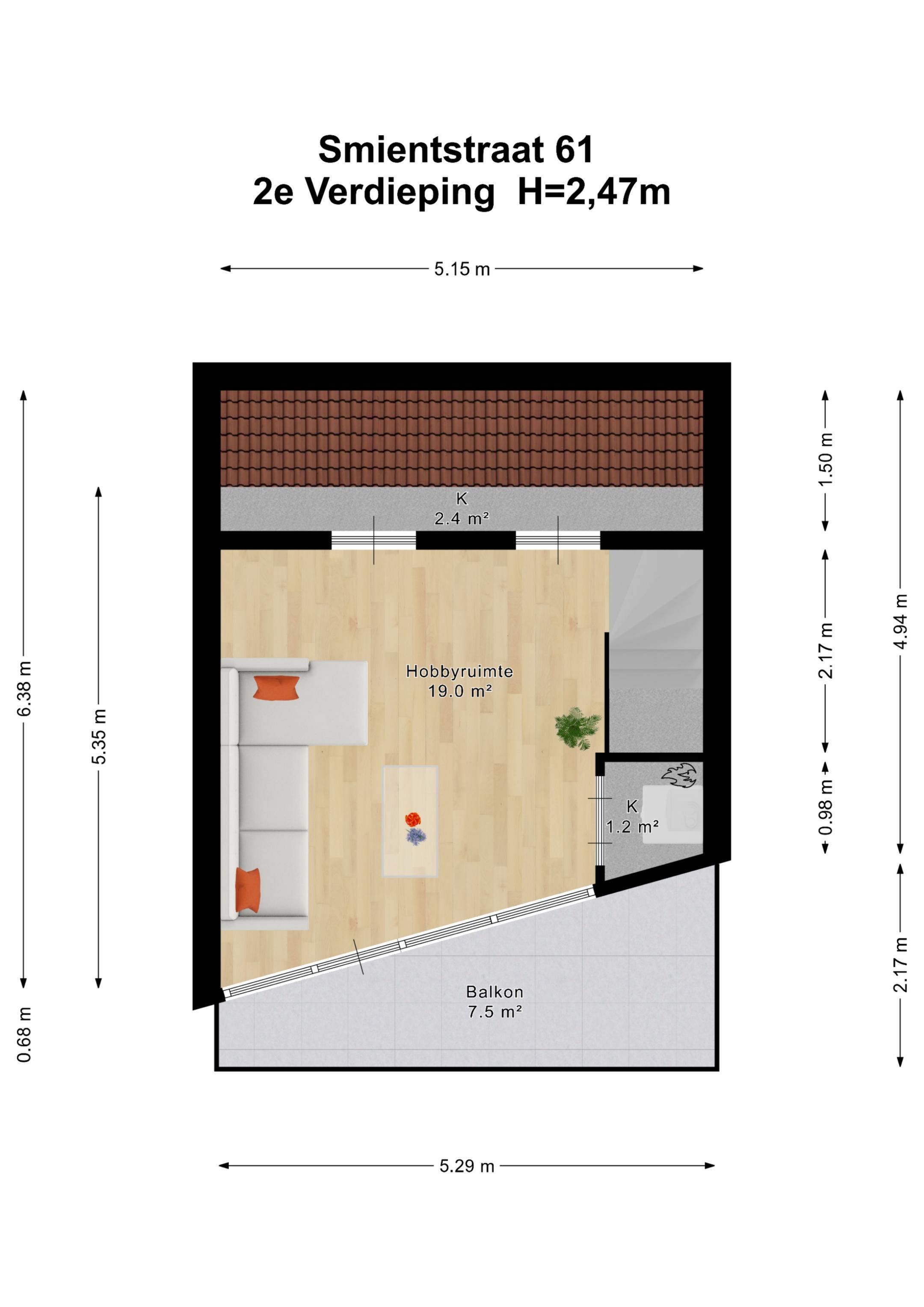 Photo 42 of Smientstraat 61