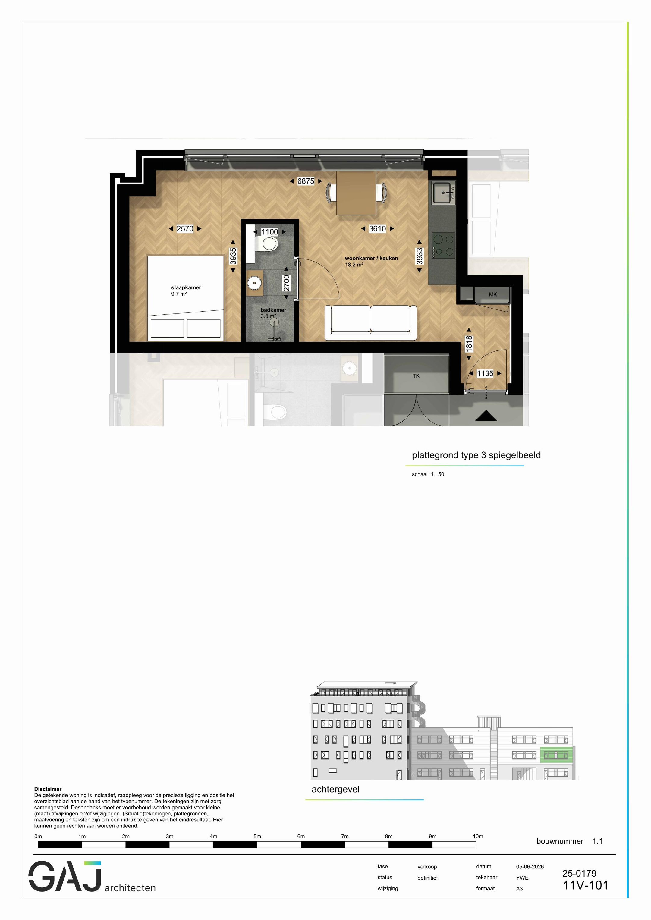 Studio (Bouwnr. 3)  false