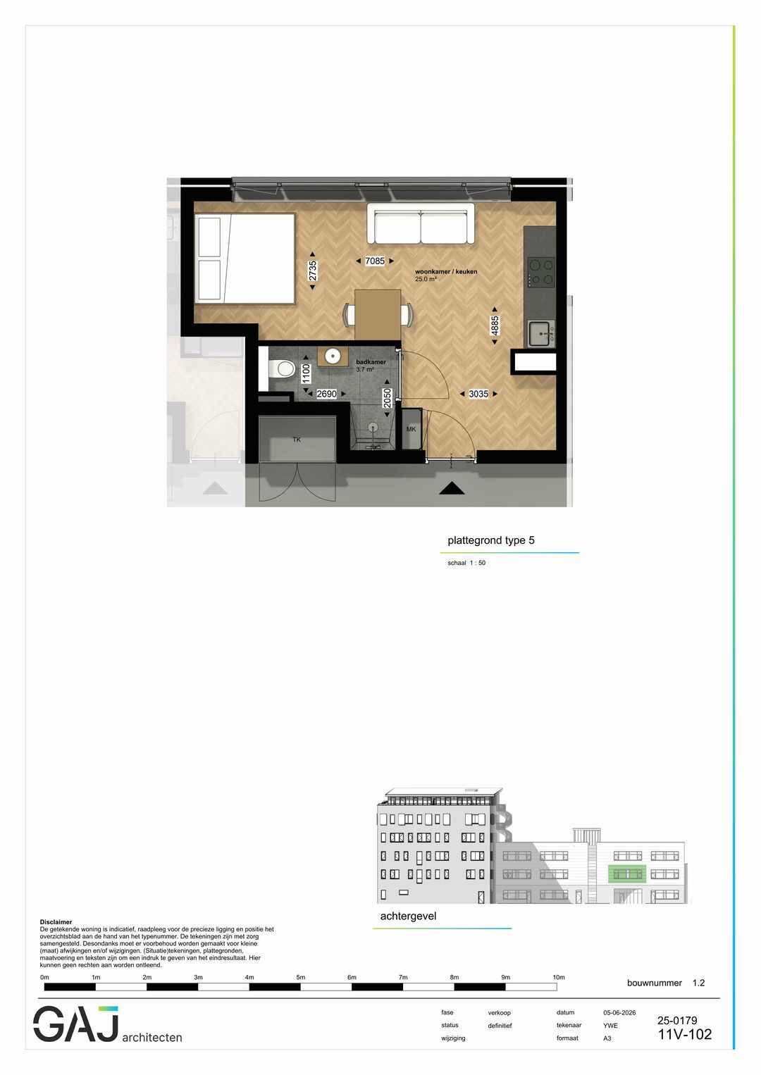 Foto 1 van Studio (Bouwnr. 22)