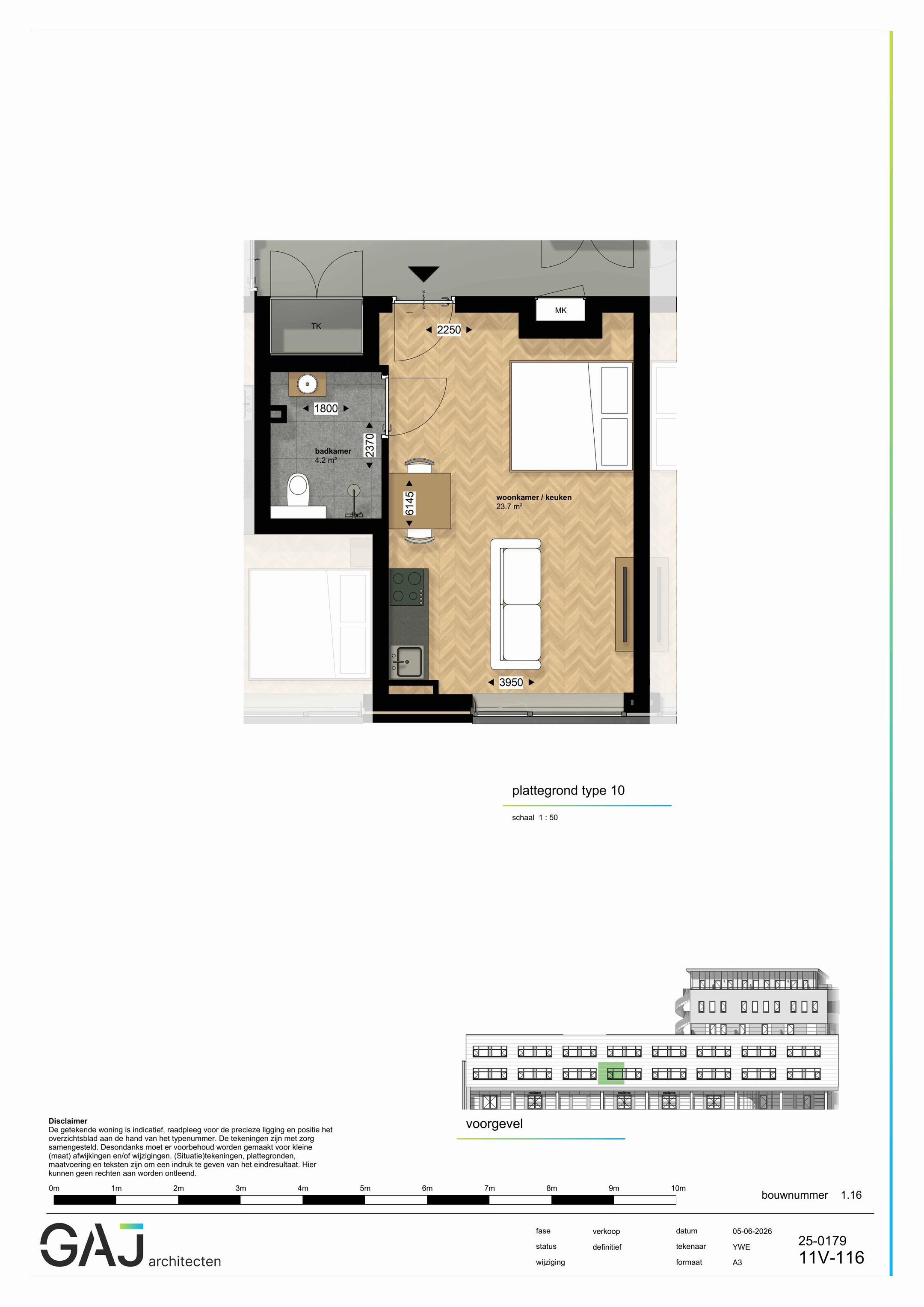 Studio (Bouwnr. 8)  false