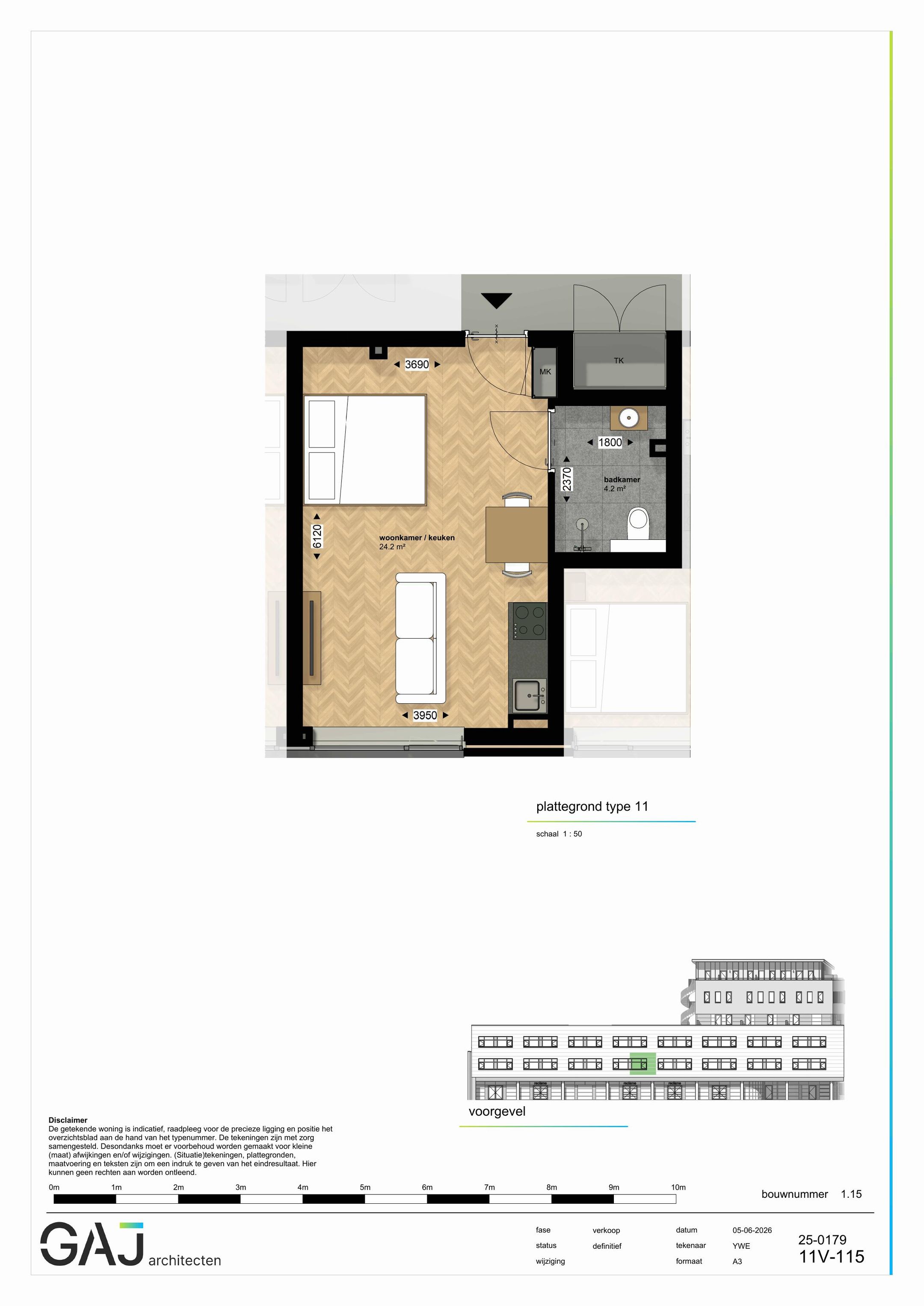 Studio (Bouwnr. 9)  false