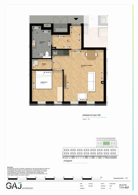 Twee kamer appartement thumbnail