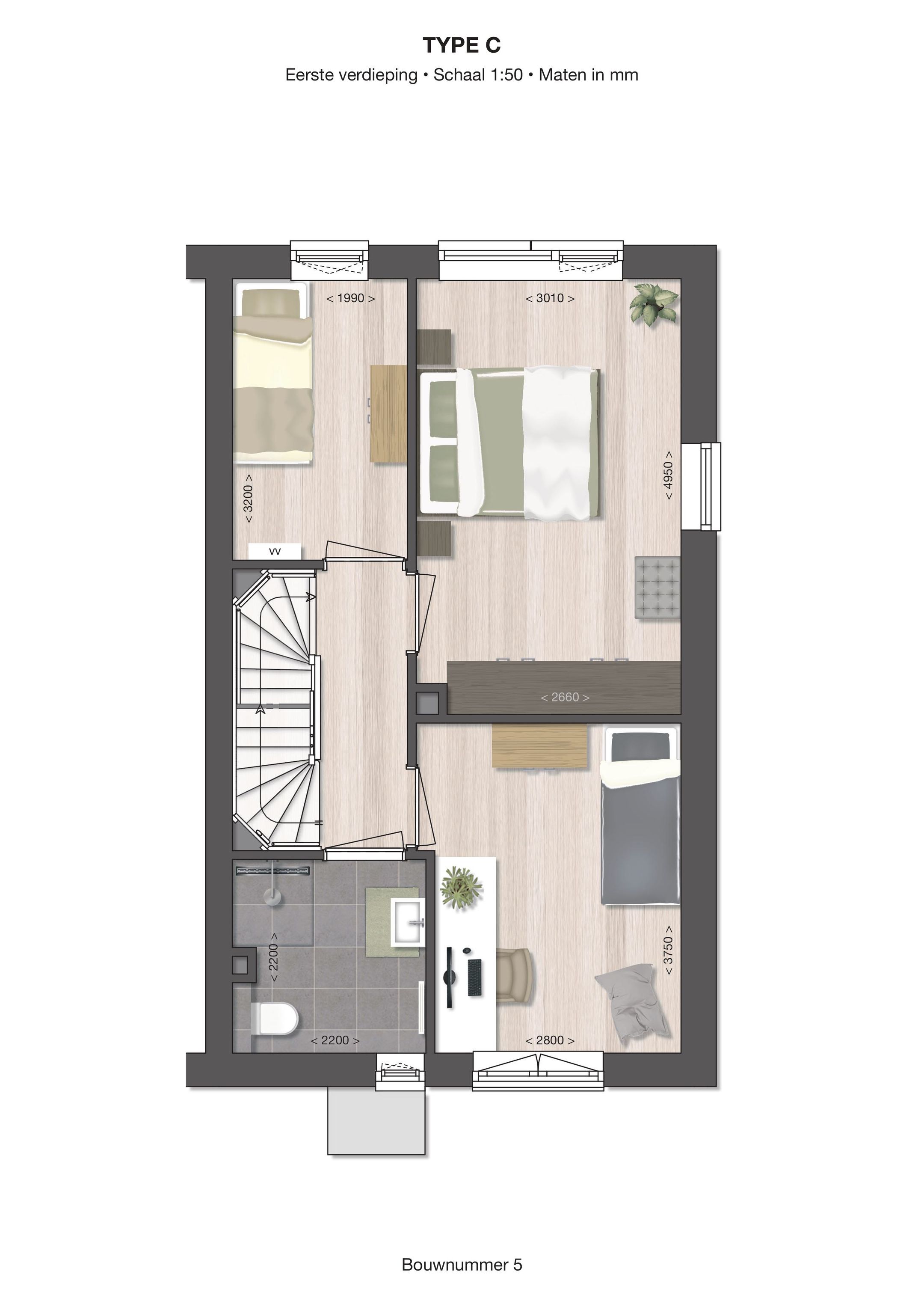 Foto 3 van Hoekwoning (Bouwnr. 5)