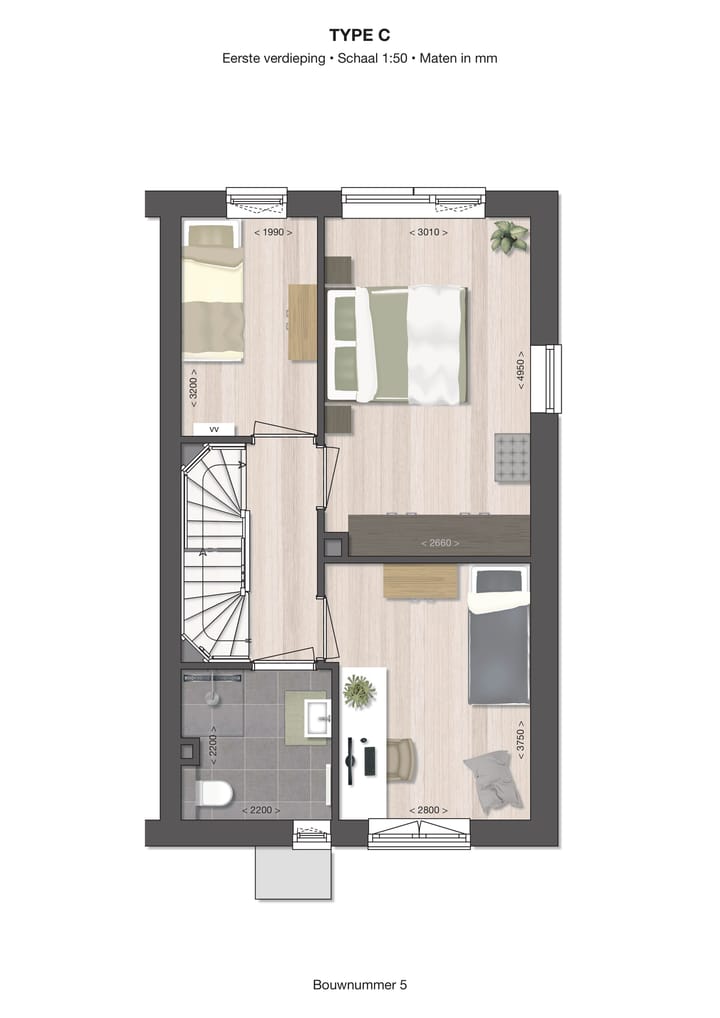 Foto 3 van Hoekwoning (Bouwnr. 5)