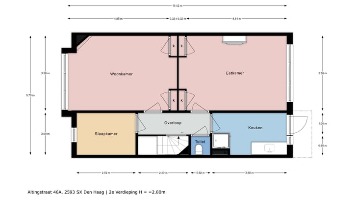 Appartement te koop: Altingstraat 46A, 'S-Gravenhage