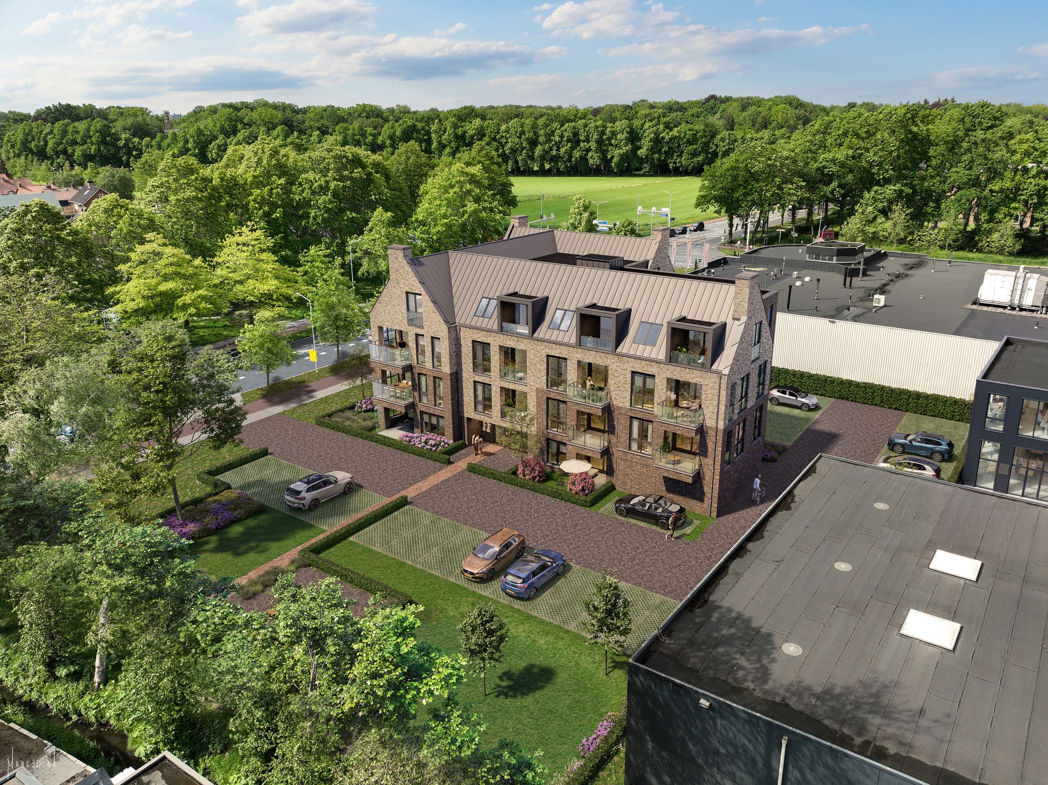 Appartement (Bouwnr. 17) Barneveld - Aanzicht 5