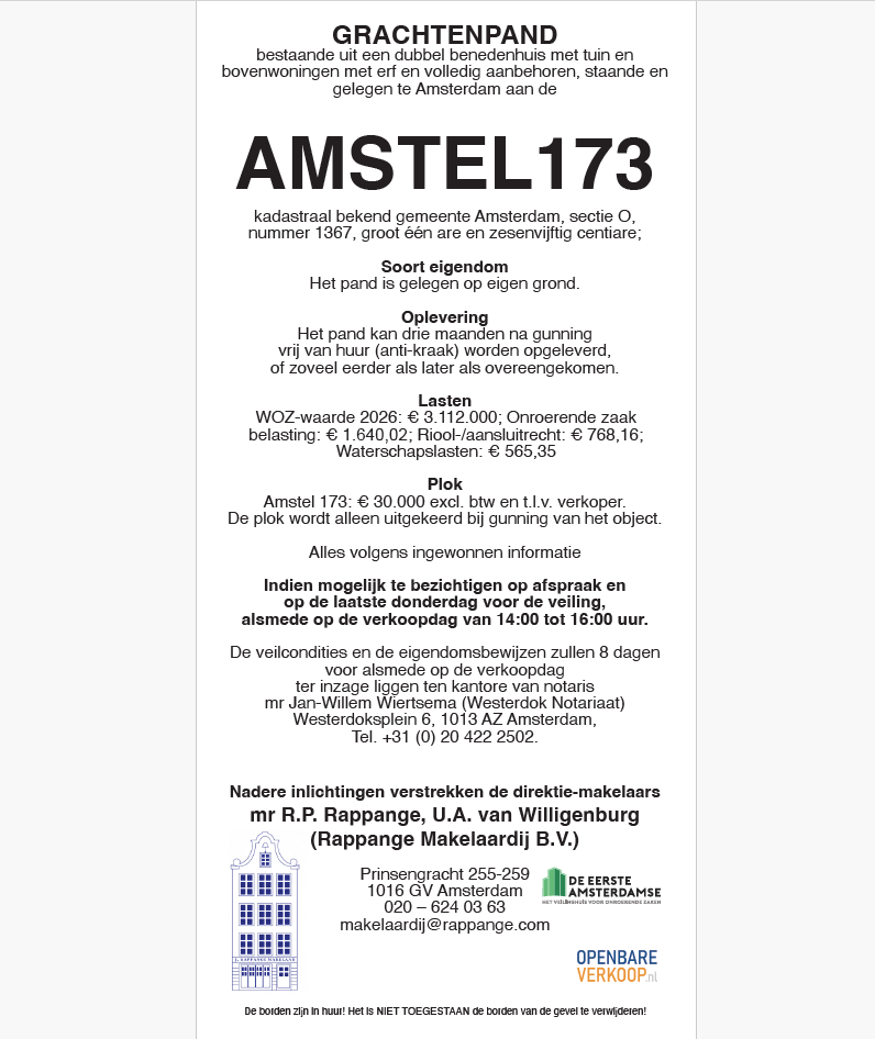 View photo 2 of Amstel 173-H
