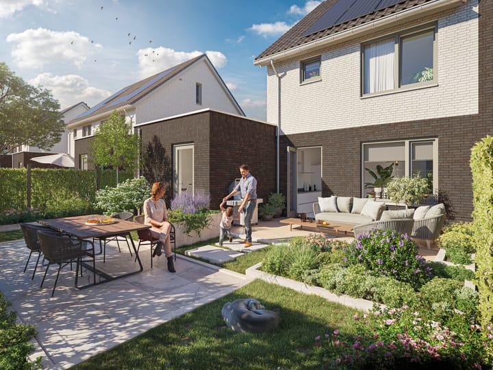 Foto 5 van 2 onder 1 kapwoning (Bouwnr. #025)