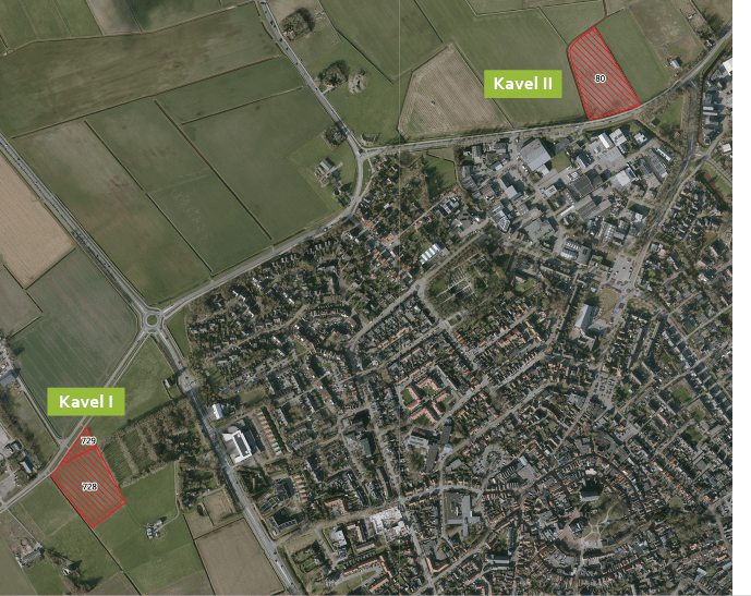 Percelen aan Akenbuurt en Georgiëweg - Den Burg - Afbeelding 3