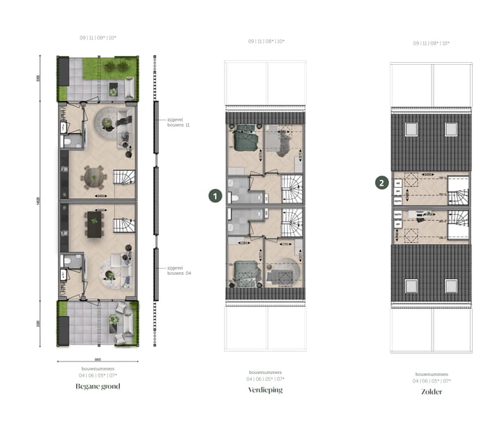 Foto 3 van Rug-aan-rug woningen (Bouwnr. 5)